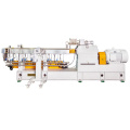 SHJ-65 Nylon+Short Glass Fiber Water Strand Pelletizing System /Plastic Granules Twin Screw Compounding Extruder